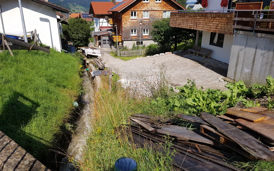 Hochwasserschutz Dorfbach