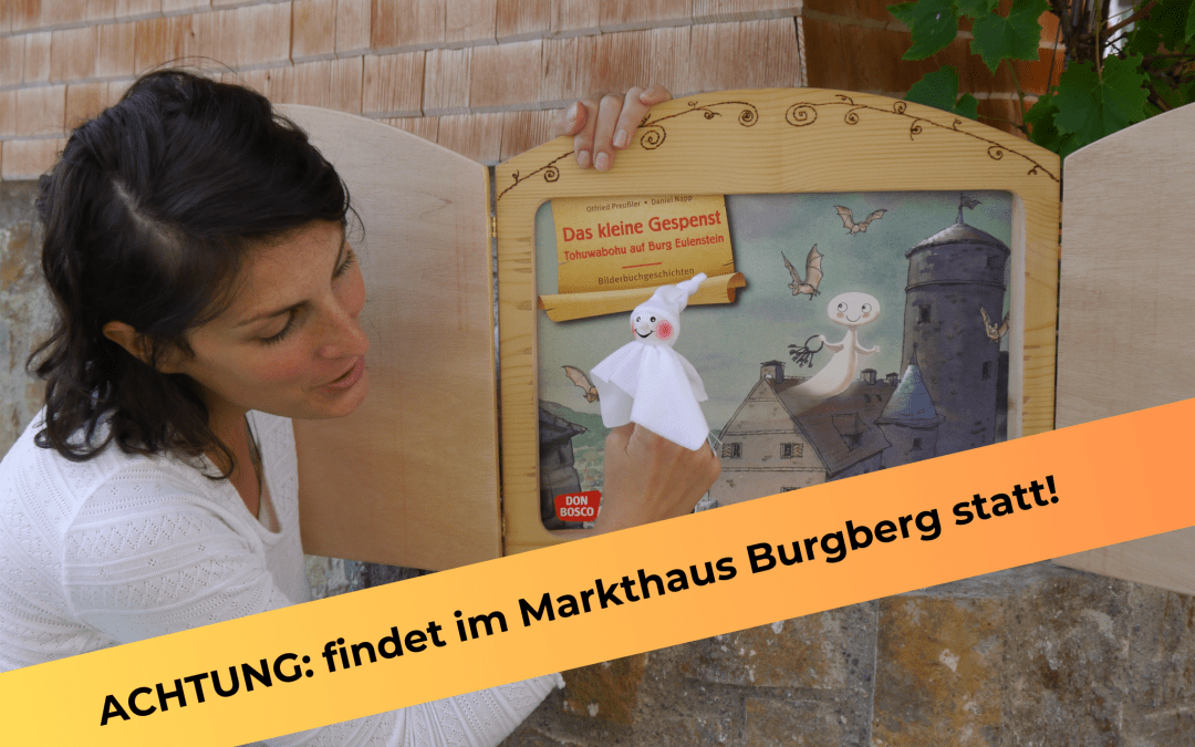 Burgentage 2023 – Geschichtenerzählerin Julia Krusch kommt nach Burgberg!