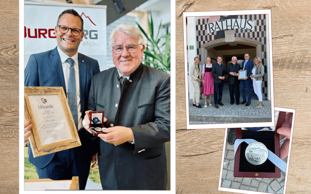 Alfons Zeller zum Ehrenbürger ernannt