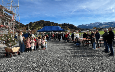 Hebauf für den Neubau der Kindertagesstätte St. Ulrich